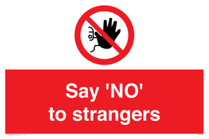PV7543: Say 'NO' to strangers