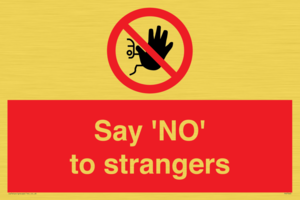 PV7543: Say 'NO' to strangers