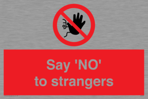PV7543: Say 'NO' to strangers
