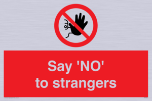 PV7543: Say 'NO' to strangers