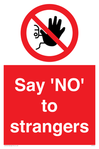 PV7543: Say 'NO' to strangers