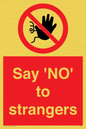PV7543: Say 'NO' to strangers