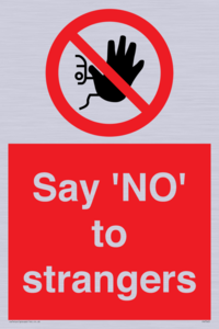 PV7543: Say 'NO' to strangers