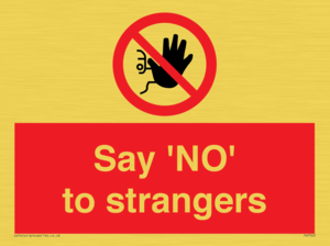 PV7543: Say 'NO' to strangers