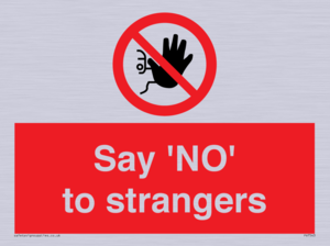 PV7543: Say 'NO' to strangers