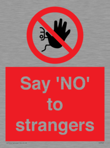 PV7543: Say 'NO' to strangers