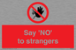 PV7543: Say 'NO' to strangers