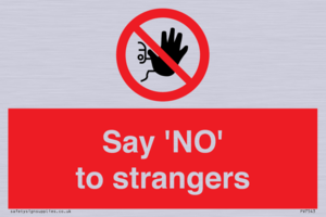 PV7543: Say 'NO' to strangers