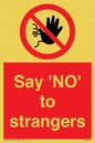 PV7543: Say 'NO' to strangers