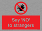 PV7543: Say 'NO' to strangers