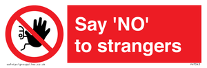 PV7543: Say 'NO' to strangers