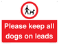 PV7553: Please keep all dogs on leads