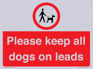PV7553: Please keep all dogs on leads