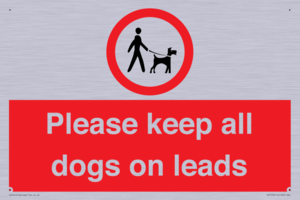 PV7553: Please keep all dogs on leads