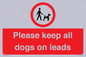 PV7553: Please keep all dogs on leads