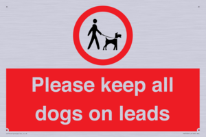 PV7553: Please keep all dogs on leads