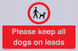 PV7553: Please keep all dogs on leads
