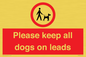 PV7553: Please keep all dogs on leads