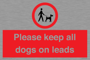 PV7553: Please keep all dogs on leads