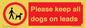 PV7553: Please keep all dogs on leads