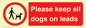 PV7553: Please keep all dogs on leads