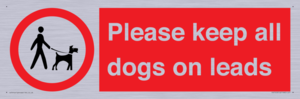 PV7553: Please keep all dogs on leads