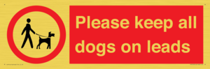 PV7553: Please keep all dogs on leads