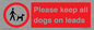 PV7553: Please keep all dogs on leads