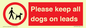 PV7553: Please keep all dogs on leads