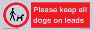 PV7553: Please keep all dogs on leads