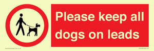 PV7553: Please keep all dogs on leads