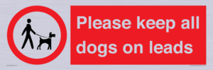 PV7553: Please keep all dogs on leads