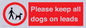 PV7553: Please keep all dogs on leads