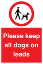 PV7553: Please keep all dogs on leads