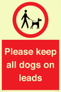 PV7553: Please keep all dogs on leads
