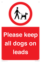 PV7553: Please keep all dogs on leads