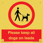 PV7553: Please keep all dogs on leads