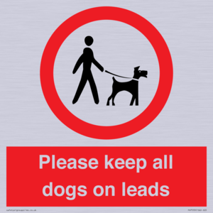 PV7553: Please keep all dogs on leads