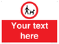 PV7554: Custom Road regulatory dogs on leads