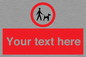PV7554: Custom Road regulatory dogs on leads