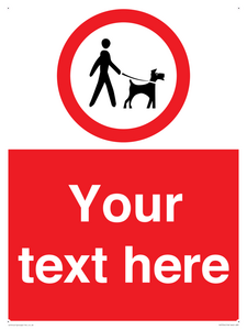 PV7554: Custom Road regulatory dogs on leads