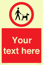 PV7554: Custom Road regulatory dogs on leads