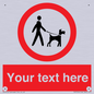 PV7554: Custom Road regulatory dogs on leads