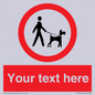PV7554: Custom Road regulatory dogs on leads