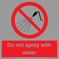 PV7618: Do not spray with water
