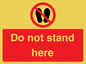 PV7620: Do not stand here