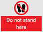 PV7620: Do not stand here