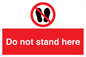 PV7620: Do not stand here