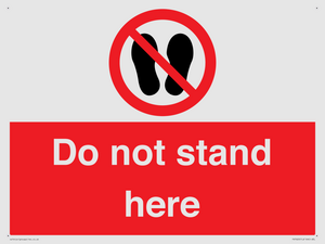 PV7620: Do not stand here