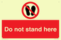 PV7620: Do not stand here